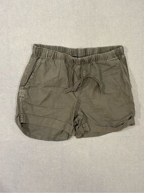 Roots Olive Green Women’s Athletic Drawstring Shorts